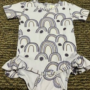 Kate Quinn ruffle leg